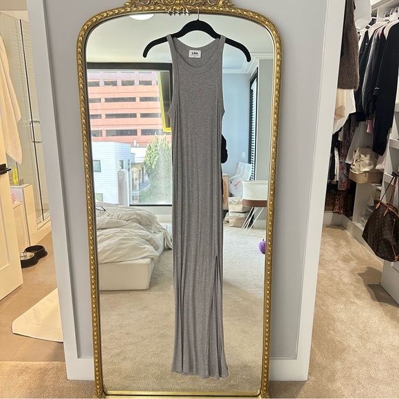 LNA Candi Dress in Heather Grey - Picture 4 of 7